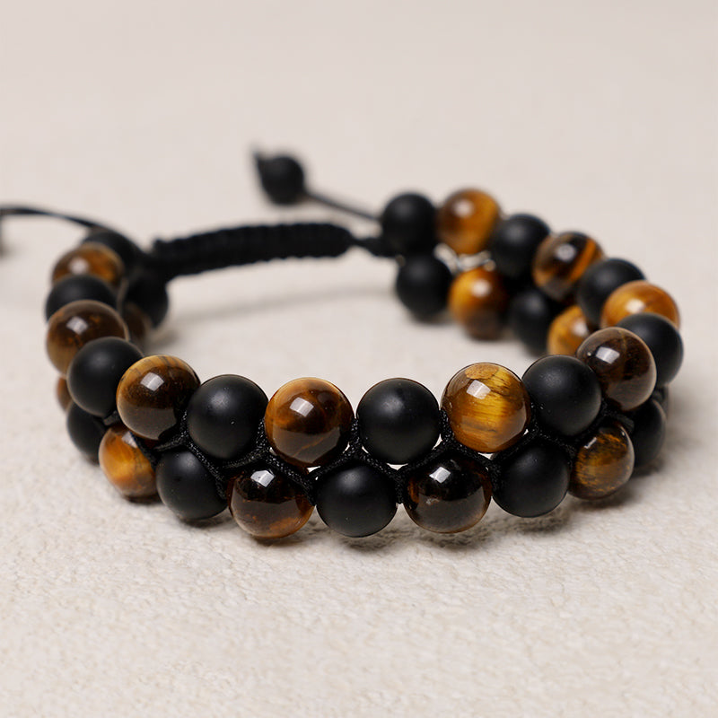 Buddha Stones Protection Tiger’s Eye Bracelet